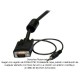 Cable VGA/SVGA (HD15) macho a macho con Audio integrado 7.5 m